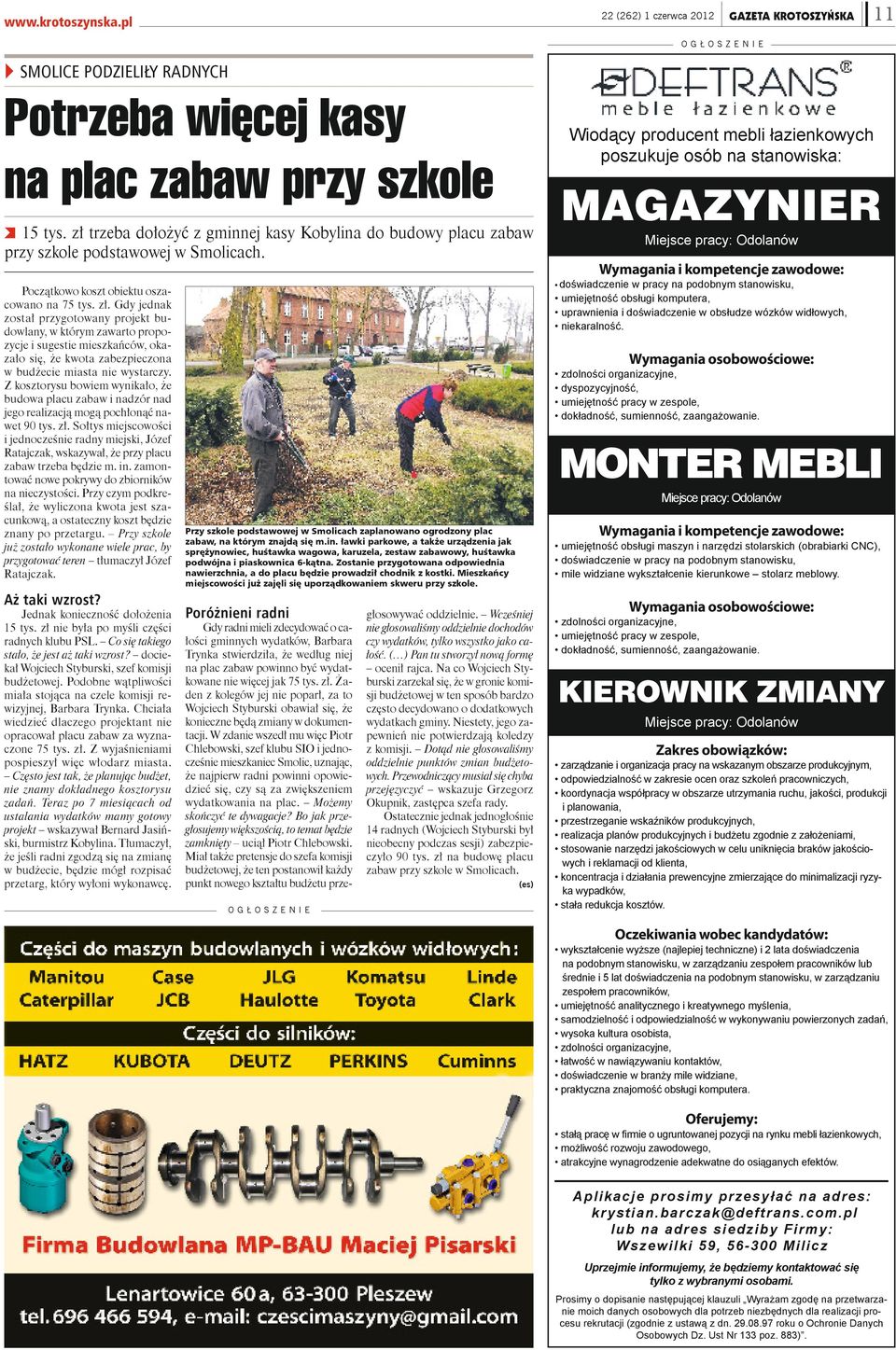 Gazeta krotoszyńska ogłoszenia GAZETA KROTOSZYŃSKA OGŁOSZENIA