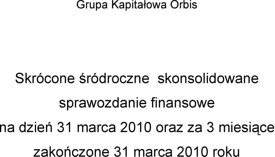 sprawozdanie finansowe na