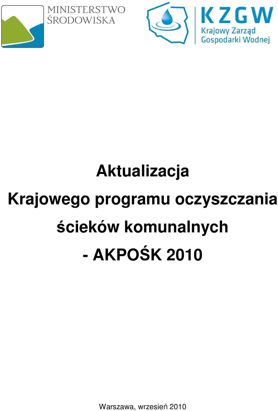 ścieków komunalnych -