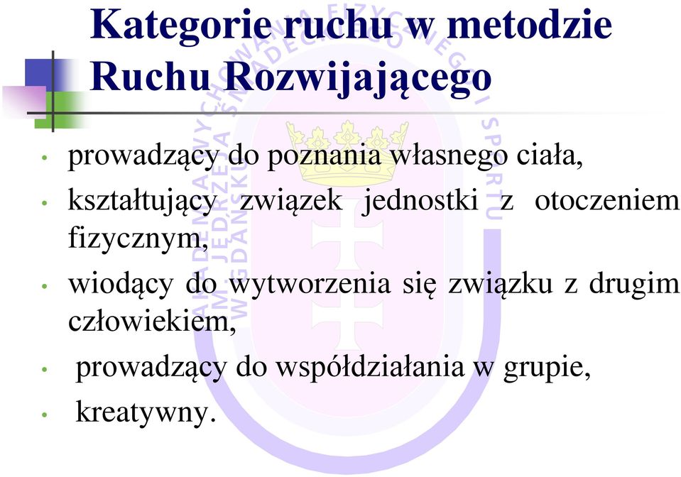 otoczeniem fizycznym, wiodący do wytworzenia się związku z