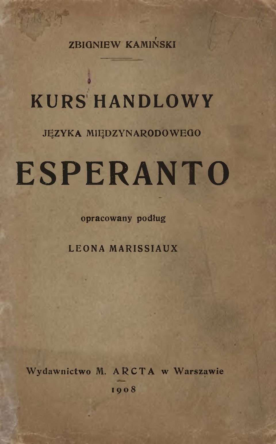 opracowany podług LEONA MARISSIAUX
