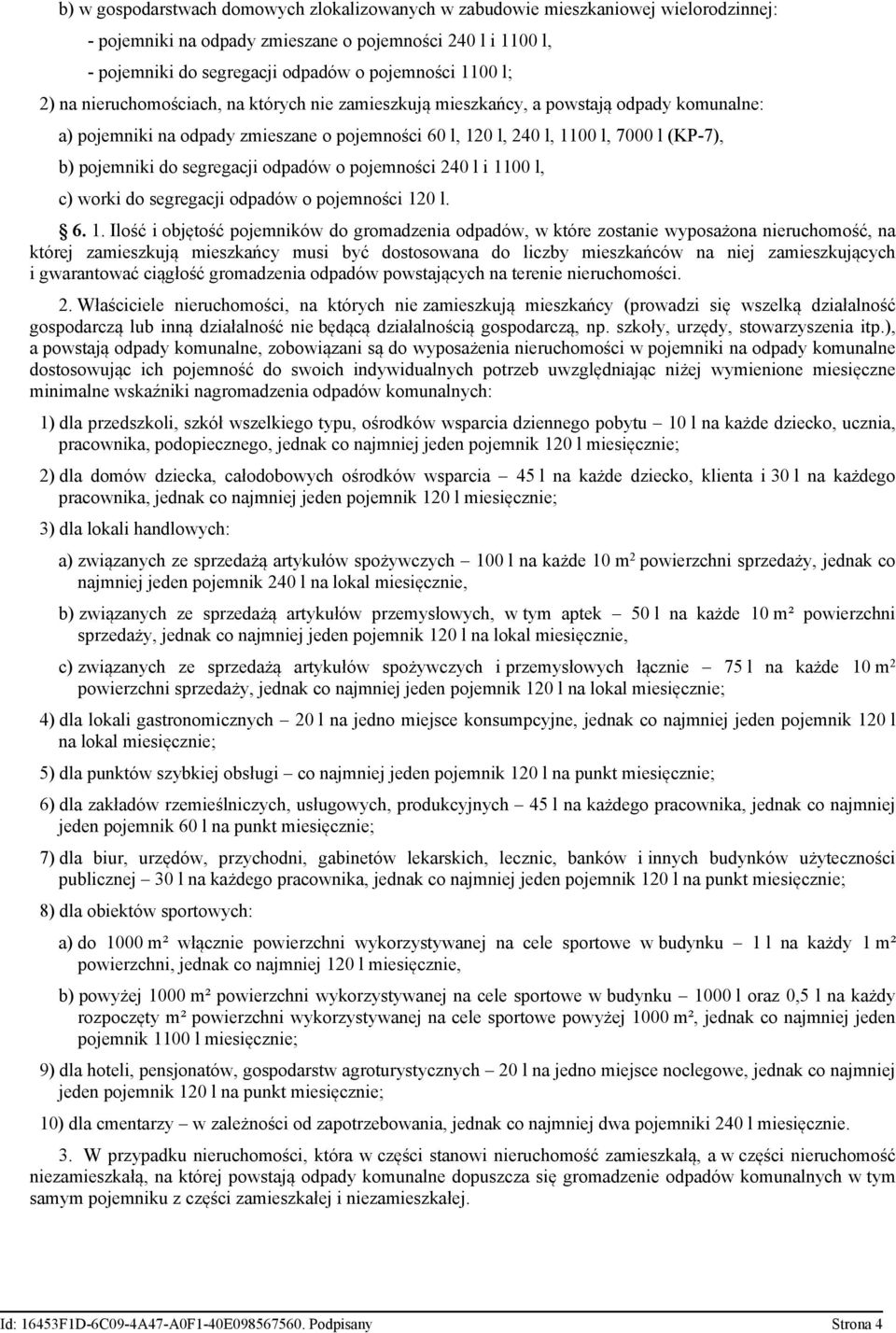 segregacji odpadów o pojemności 240 l i 11