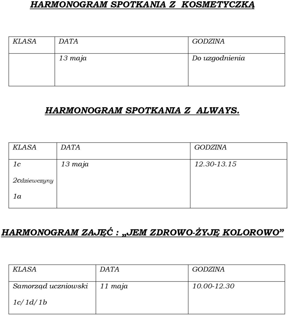 1c 13 maja 12.30-13.