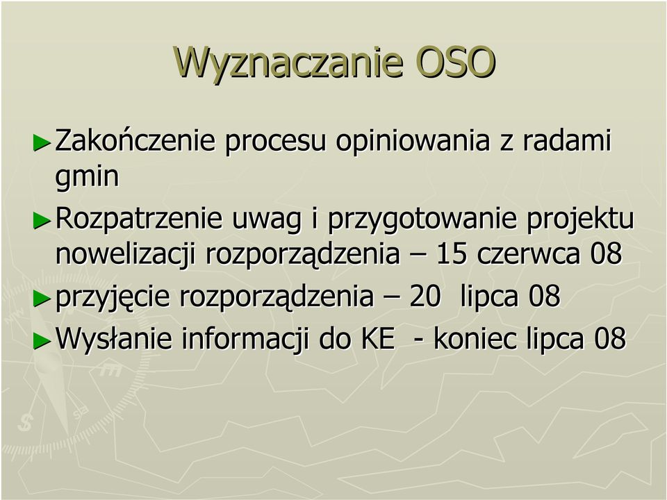 nowelizacji rozporządzenia 15 czerwca 08 przyjęcie