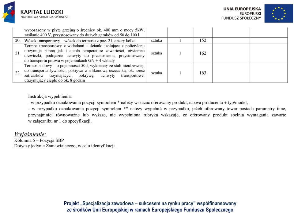 utrzymują zimną jak i ciepła temperaturę zawartości, otwierane drzwiczki, podręczne uchwyty do przenoszenia, przystosowany sztuka 1 162 do transportu potrwa w pojemnikach GN + 4 wkłady 22.