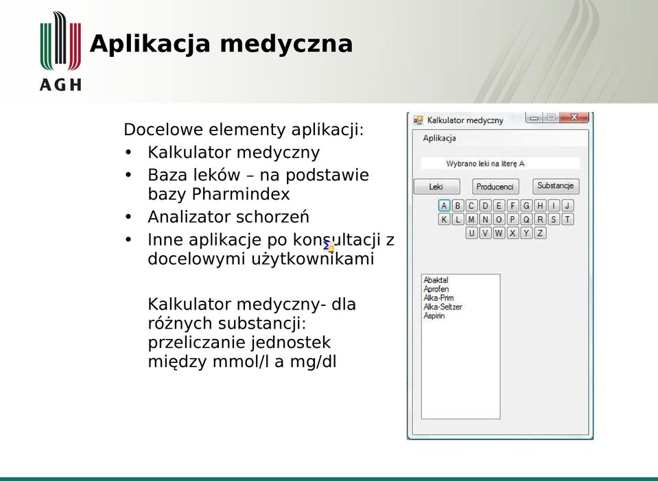 aplikacje po konsultacji z docelowymi użytkownikami Kalkulator