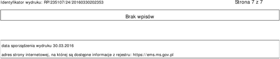 2016 adres strony internetowej, na