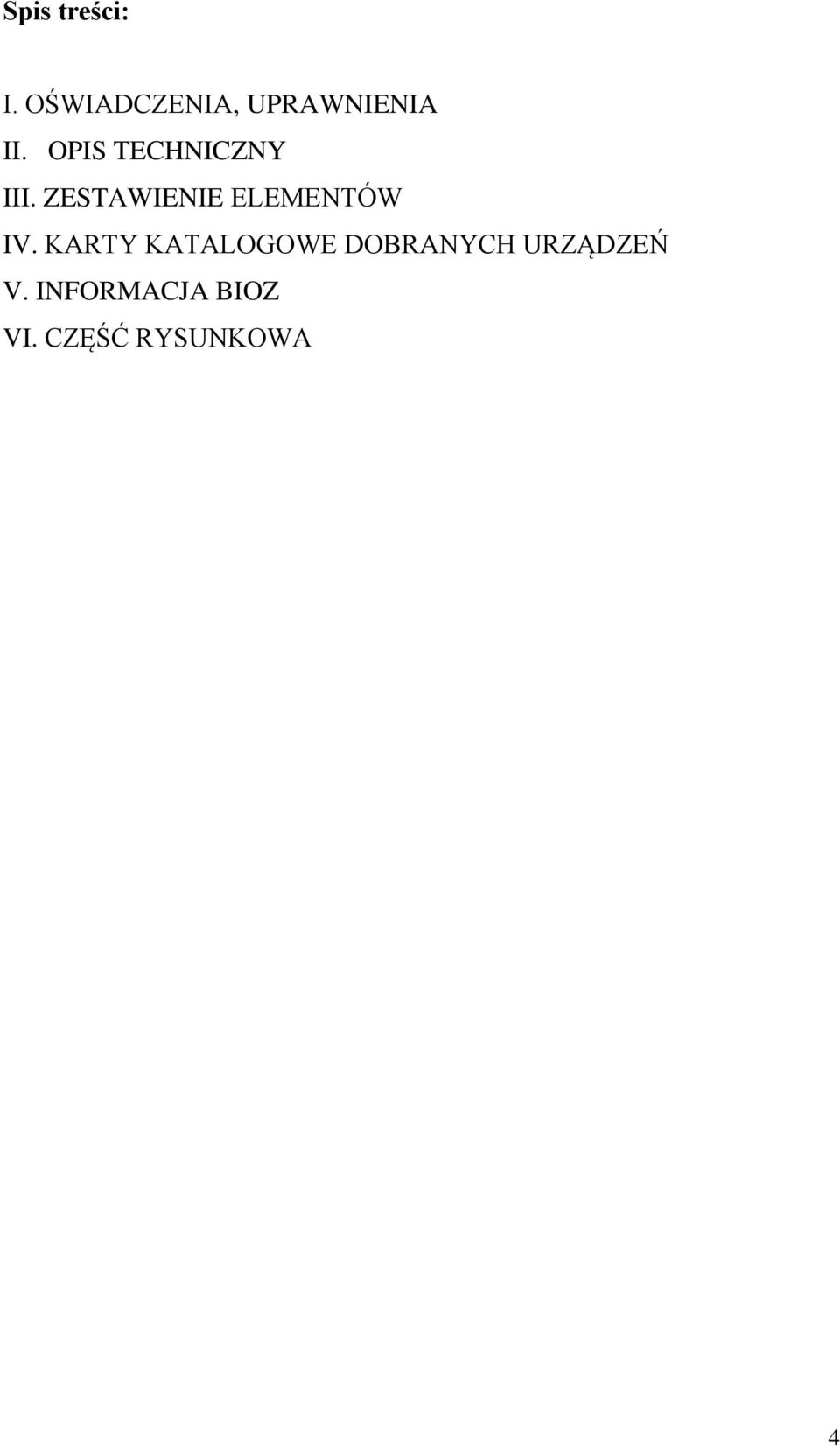 OPIS TECHNICZNY III.