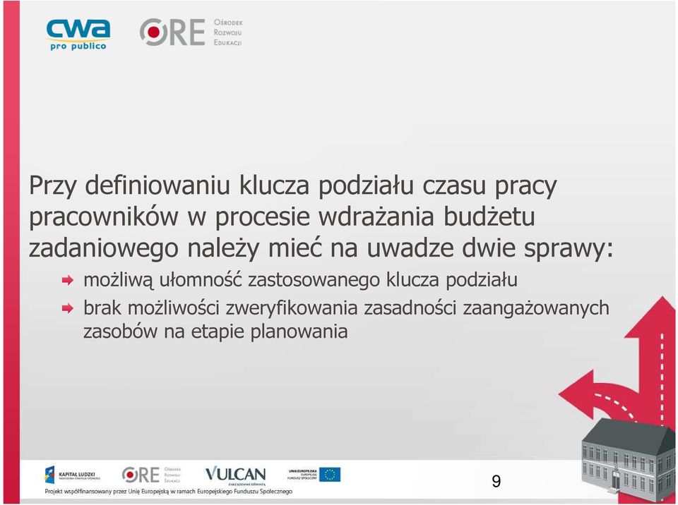 sprawy: możliwą ułomność zastosowanego klucza podziału brak
