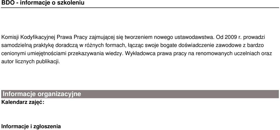 zawodowe z bardzo cenionymi umiejętnościami przekazywania wiedzy.