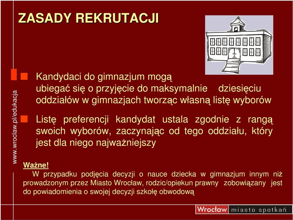oddziału, który jest dla niego najwaniejszy Wane!