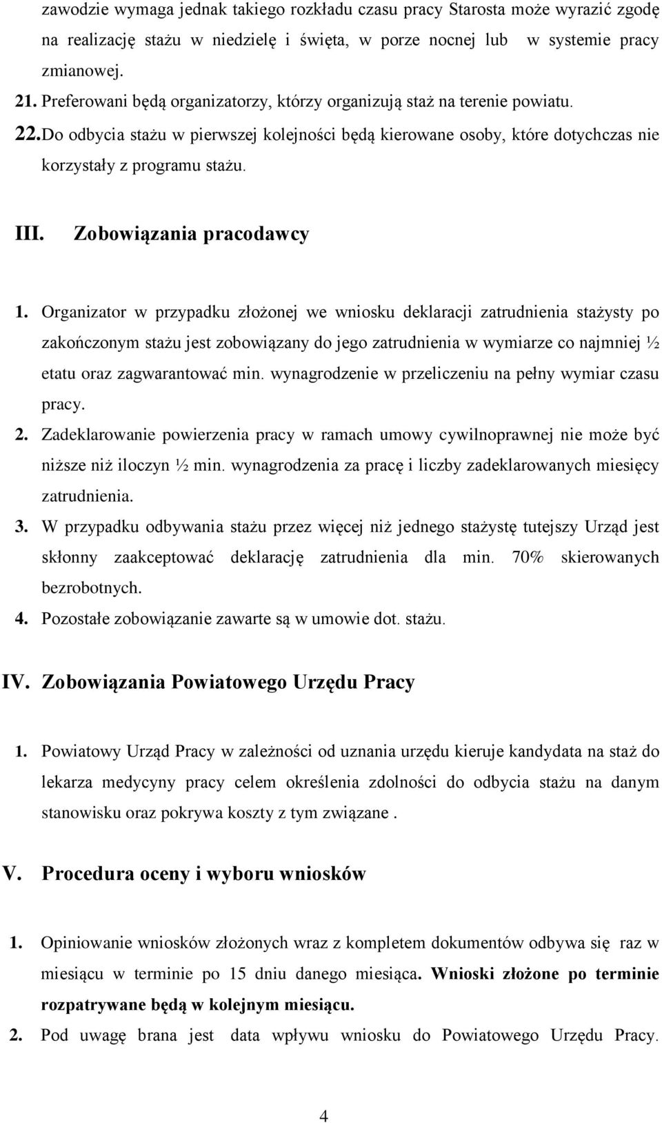 Zobowiązania pracodawcy 1.