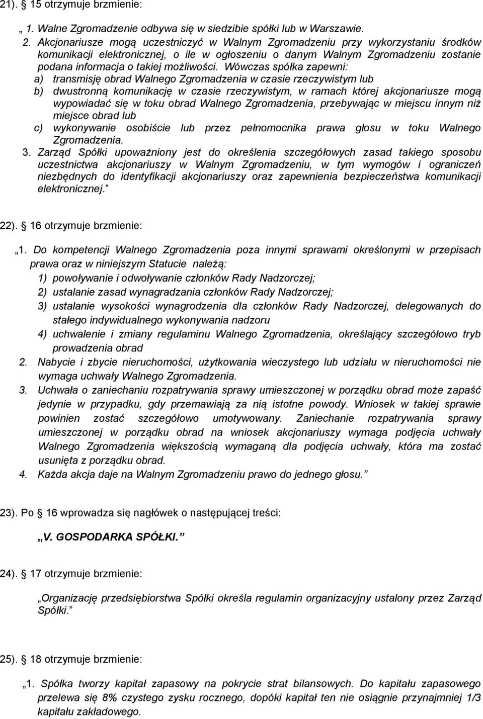 możliwości.