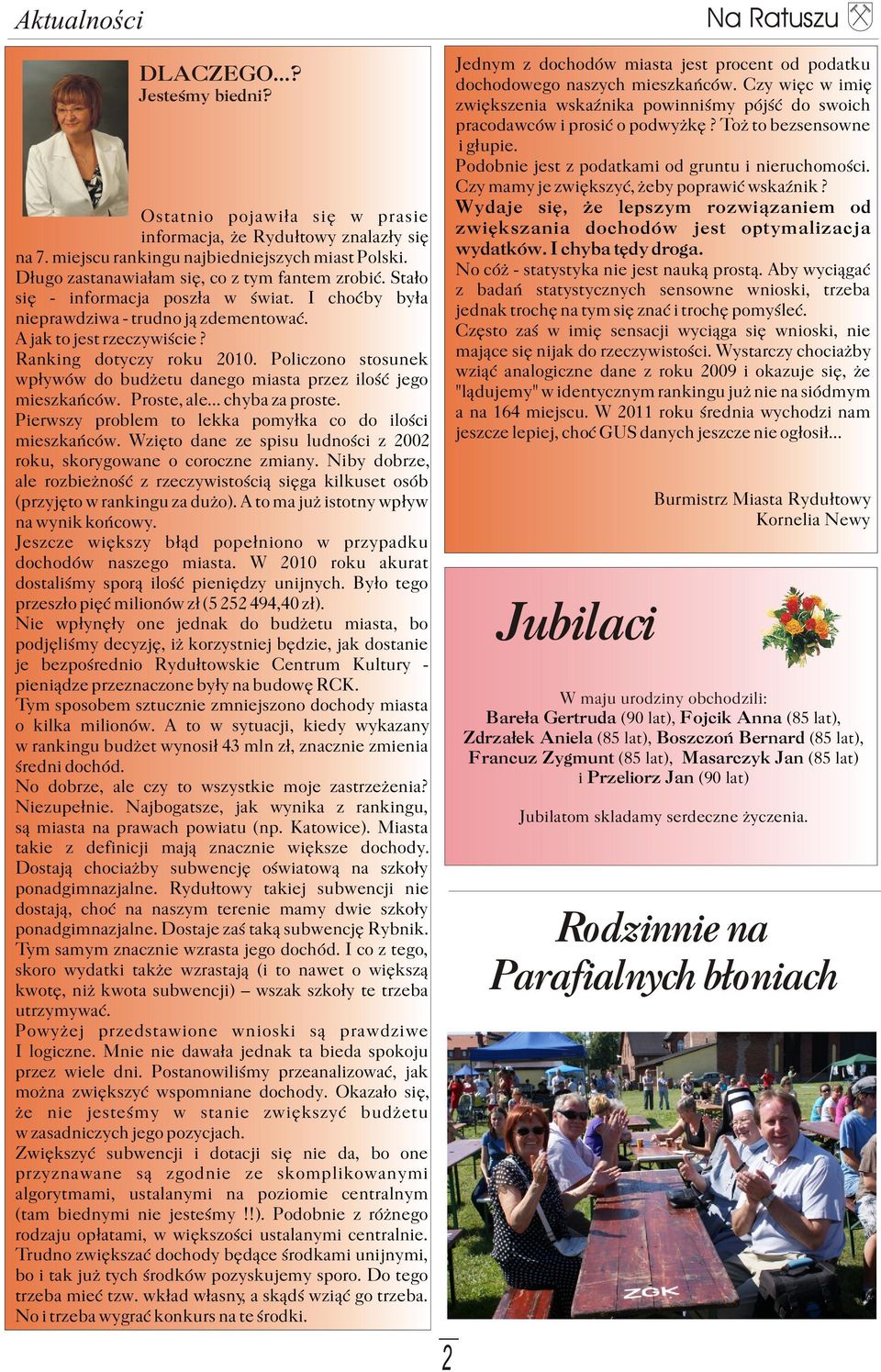 Policzono stosunek wp³ywów do bud etu danego miasta przez iloœæ jego mieszkañców. Proste, ale... chyba za proste. Pierwszy problem to lekka pomy³ka co do iloœci mieszkañców.