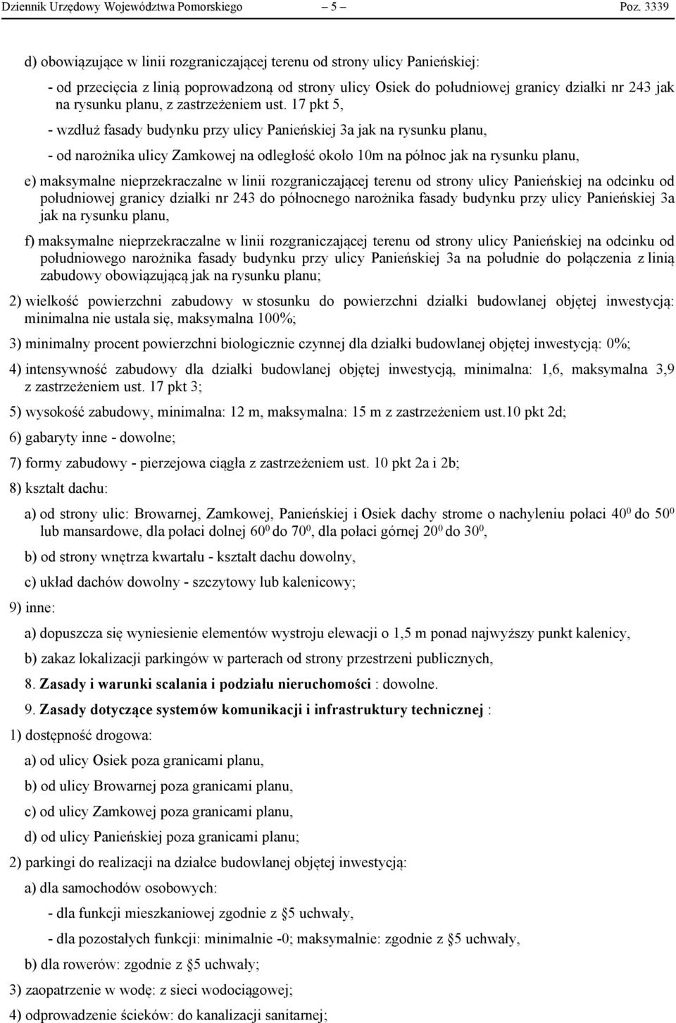 planu, z zastrzeżeniem ust.