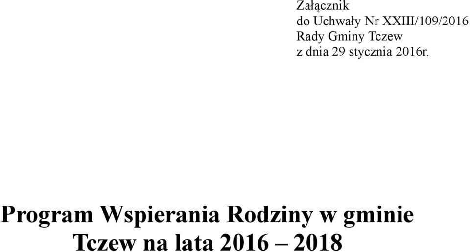 dnia 29 stycznia 2016r.