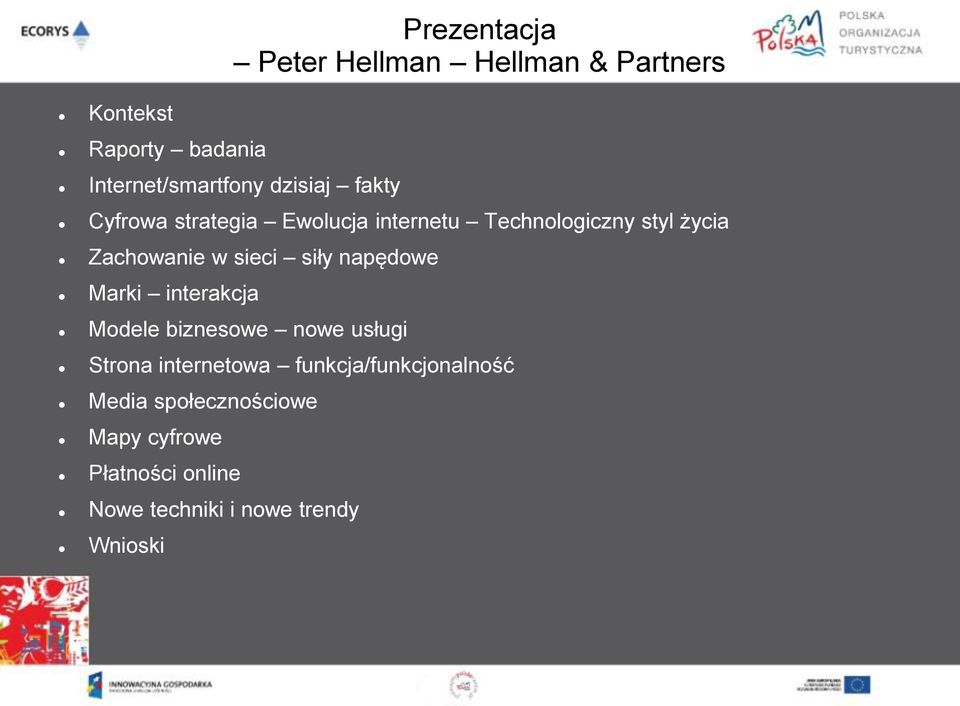 siły napędowe Marki interakcja Modele biznesowe nowe usługi Strona internetowa