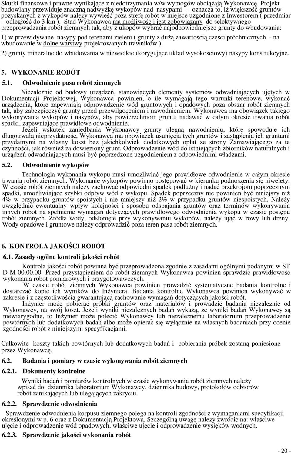 przedmiar odległość do 3 km ).