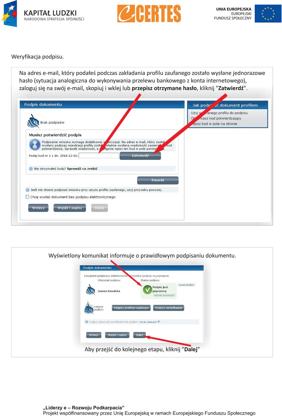 (sytuacja analogiczna do wykonywania przelewu bankowego z konta internetowego), zaloguj siê na swój