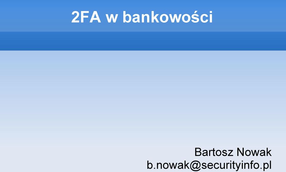 Bartosz Nowak