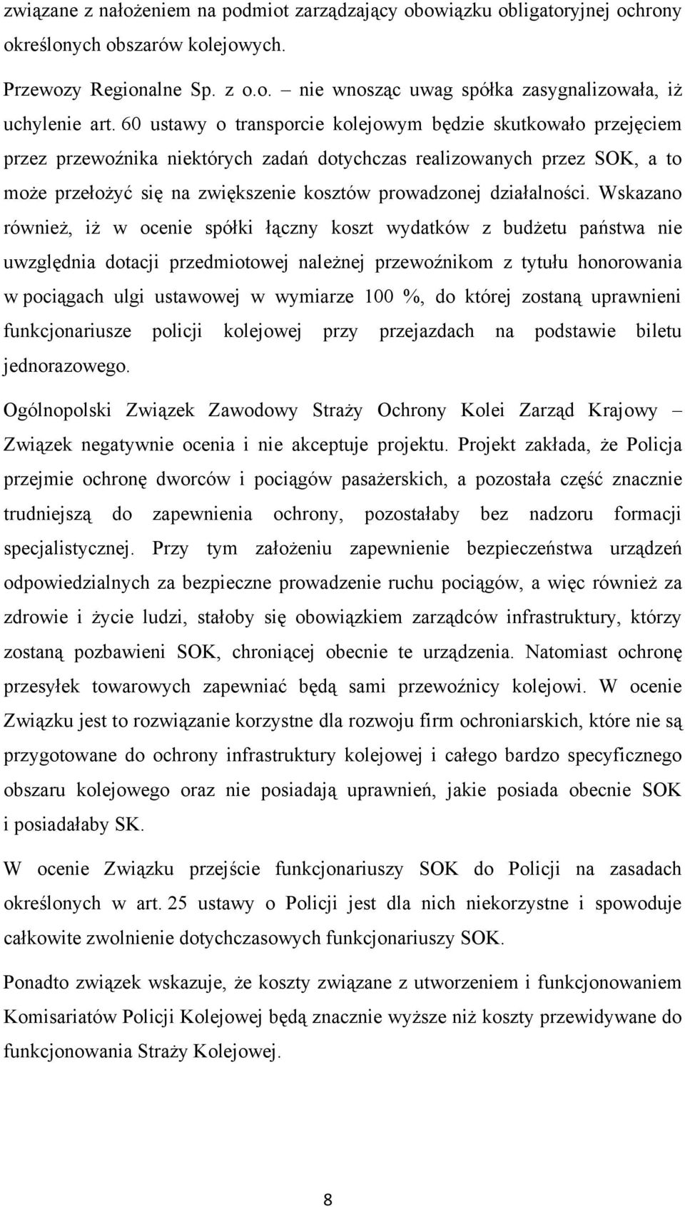 działalności.