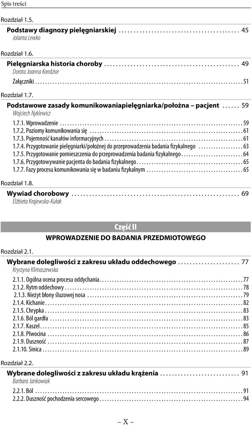 ......................................................................... 59 1.7.2. Poziomy komunikowania się.............................................................. 61 1.7.3.
