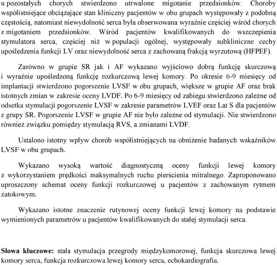 przedsionków.