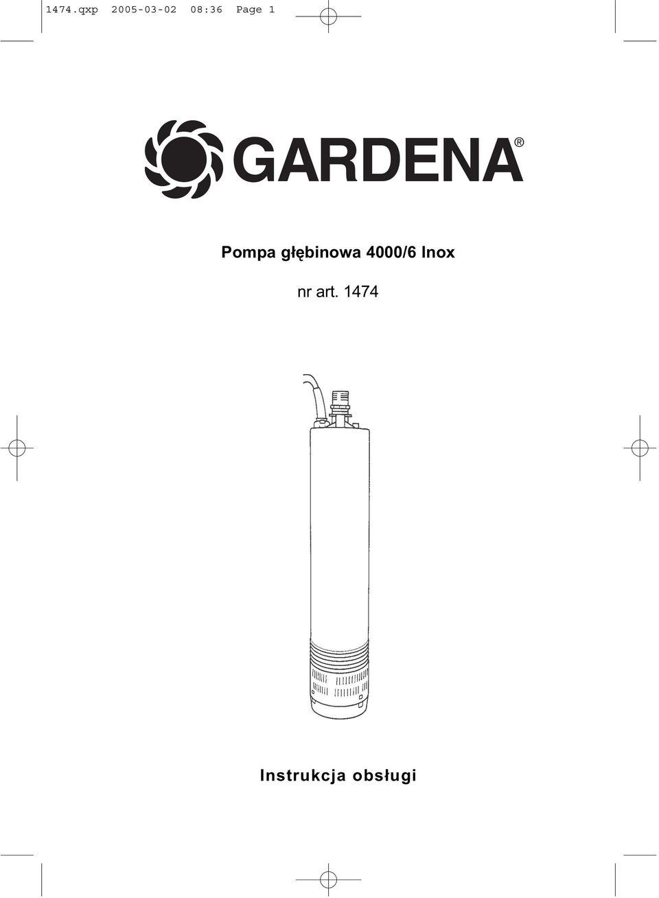 Pompa głębinowa 4000/6