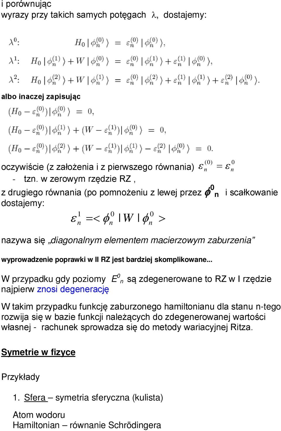 poprawk w II RZ jest bardzej skomplkowae.