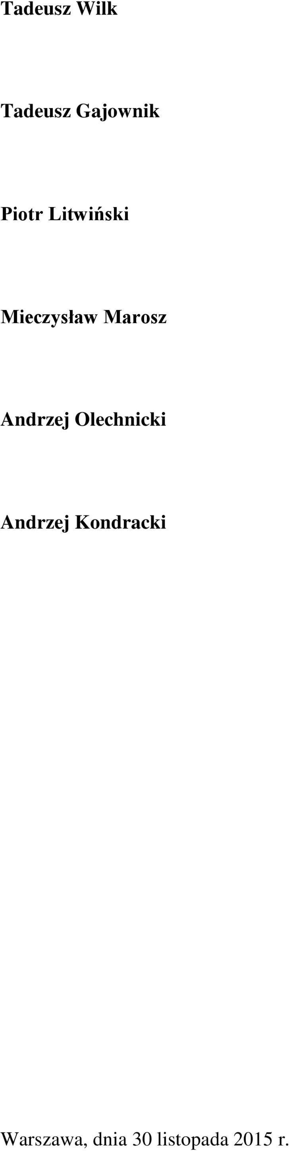 Andrzej Olechnicki Andrzej