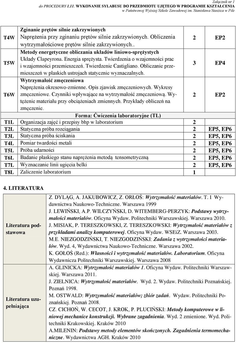 . T5W Metody energetyczne obliczania układów liniowo-sprężystych Układy Clapeyrona. Energia sprężysta. Twierdzenia o wzajemności prac i wzajemności przemieszczeń. Twierdzenie Castigliano.