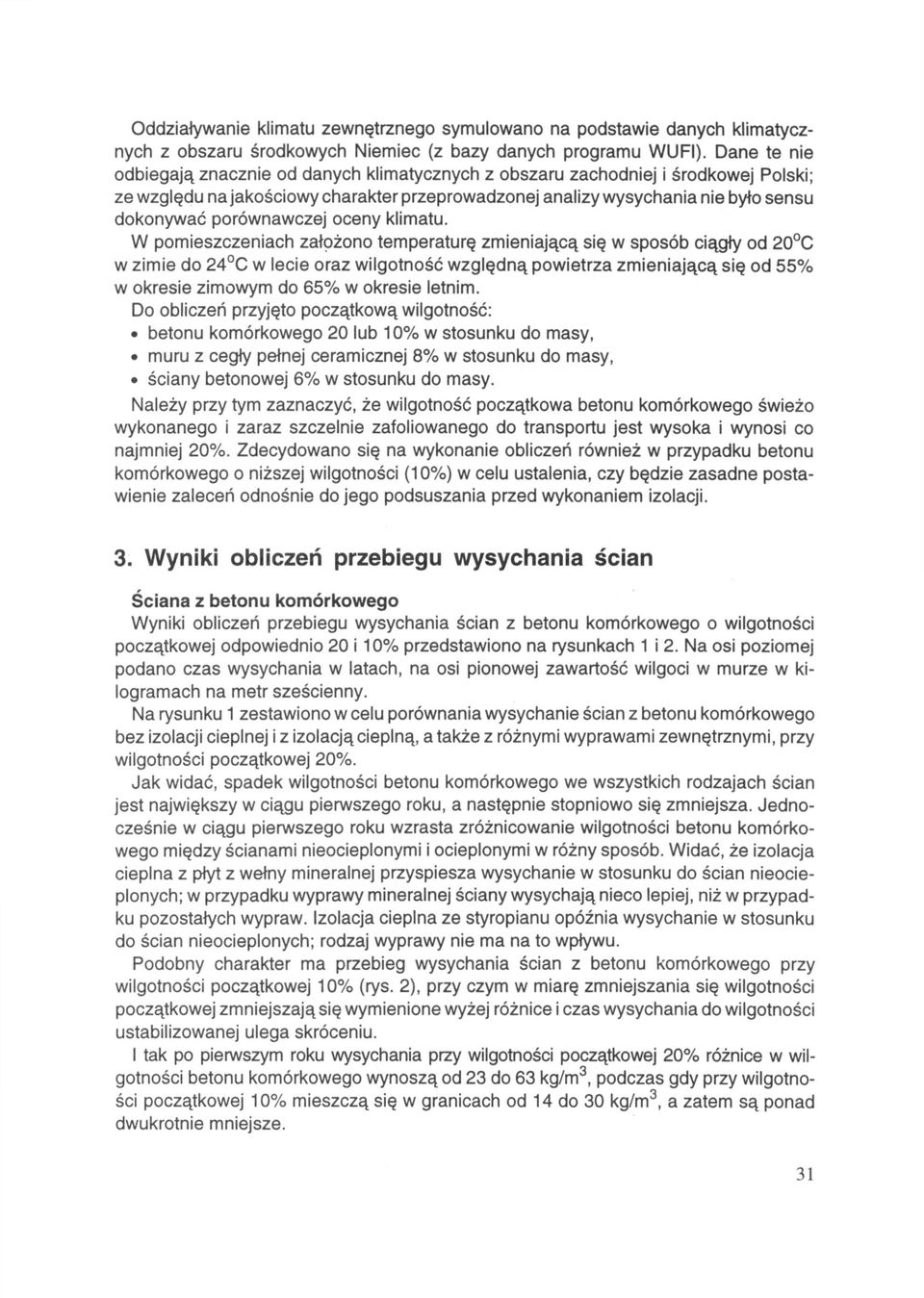 porównawczej oceny klimatu.
