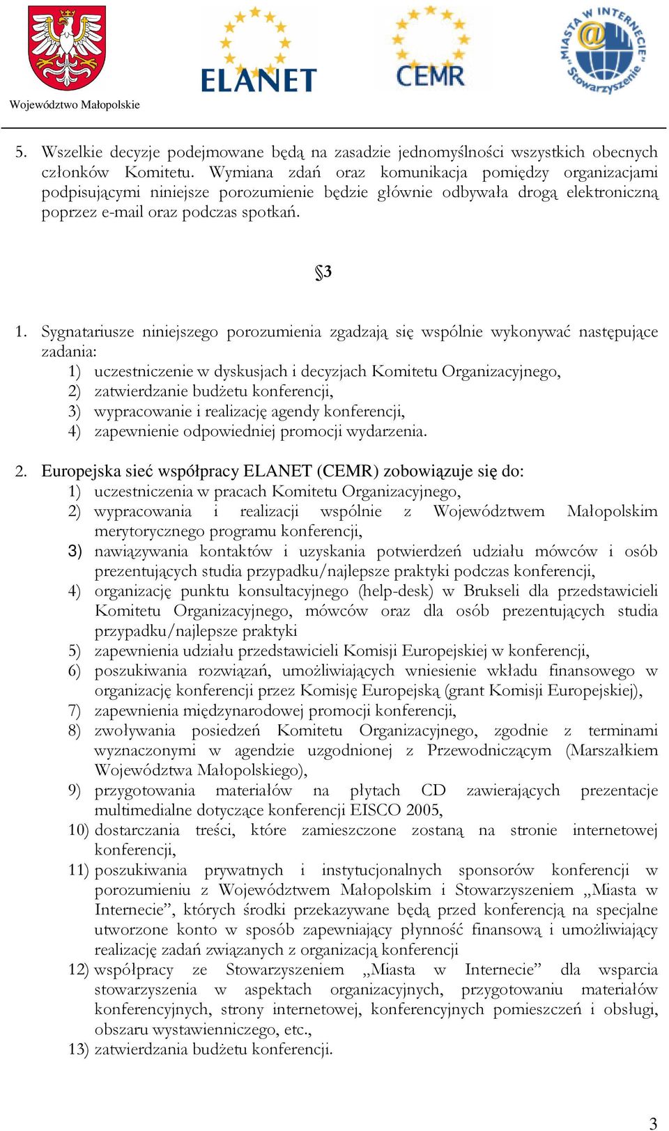 (CEMR) zobowizuje si do: <0 8$ 6 0 %6 3) A ' 8 F %6 ;0-8?