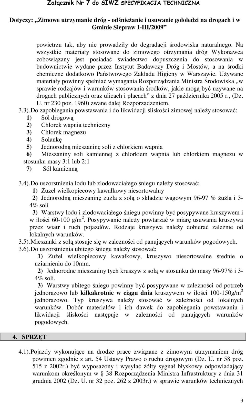 na środki chemiczne dodatkowo Państwowego Zakładu Higieny w Warszawie.