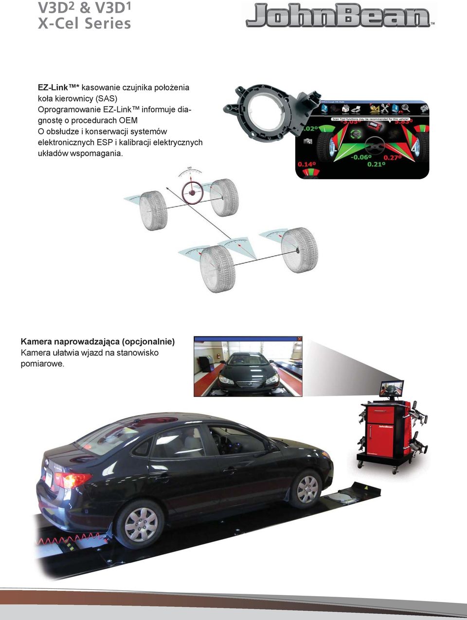 systemów elektronicznych ESP i kalibracji elektrycznych układów wspomagania.