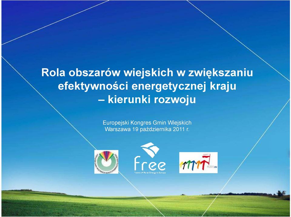 kierunki rozwoju Europejski Kongres