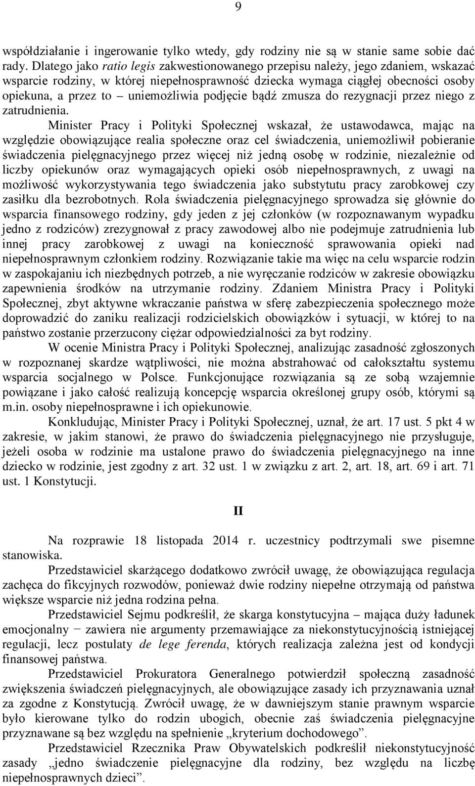 wsparcie rodzin której to na w r m.in. osoby ni ust. 1 Konstytucji.