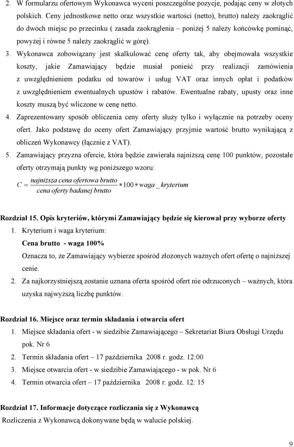 zaokrąglić w górę). 3.