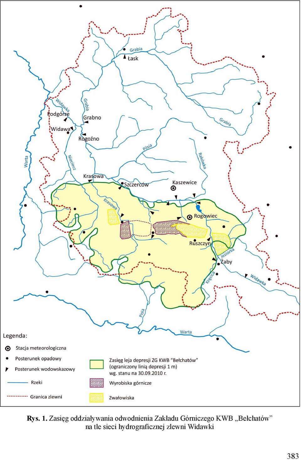 odwodnienia Zakładu Górniczego
