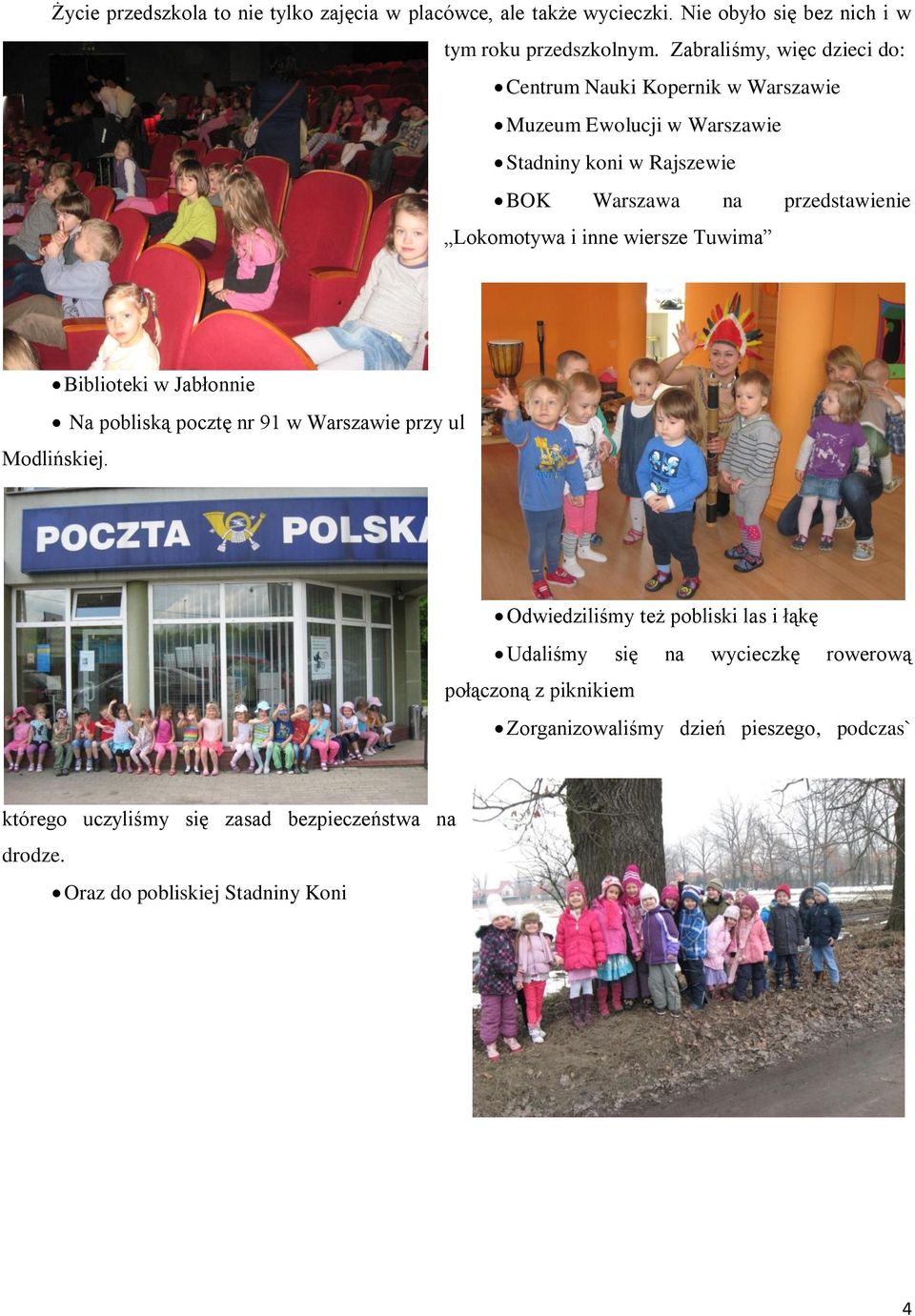 Lokomotywa i inne wiersze Tuwima Biblioteki w Jabłonnie Na pobliską pocztę nr 91 w Warszawie przy ul Modlińskiej.