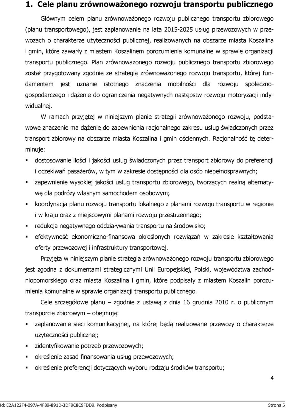 organizacji transportu publicznego.
