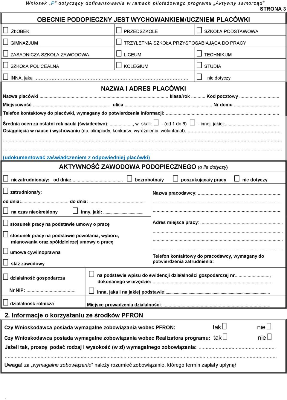 potwierdzenia informacji: Średnia ocen za ostatni rok nauki (świadectwo):, w skali: - (od 1 do 6) - innej, jakiej: Osiągnięcia w nauce i wychowaniu (np olimpiady, konkursy, wyróżnienia, wolontariat):