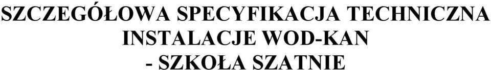 TECHNICZNA