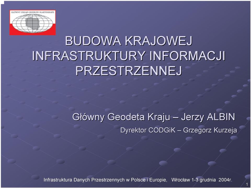 Dyrektor CODGiK Grzegorz Kurzeja Infrastruktura