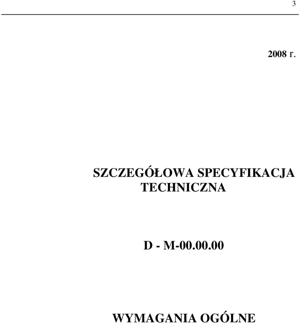 SPECYFIKACJA