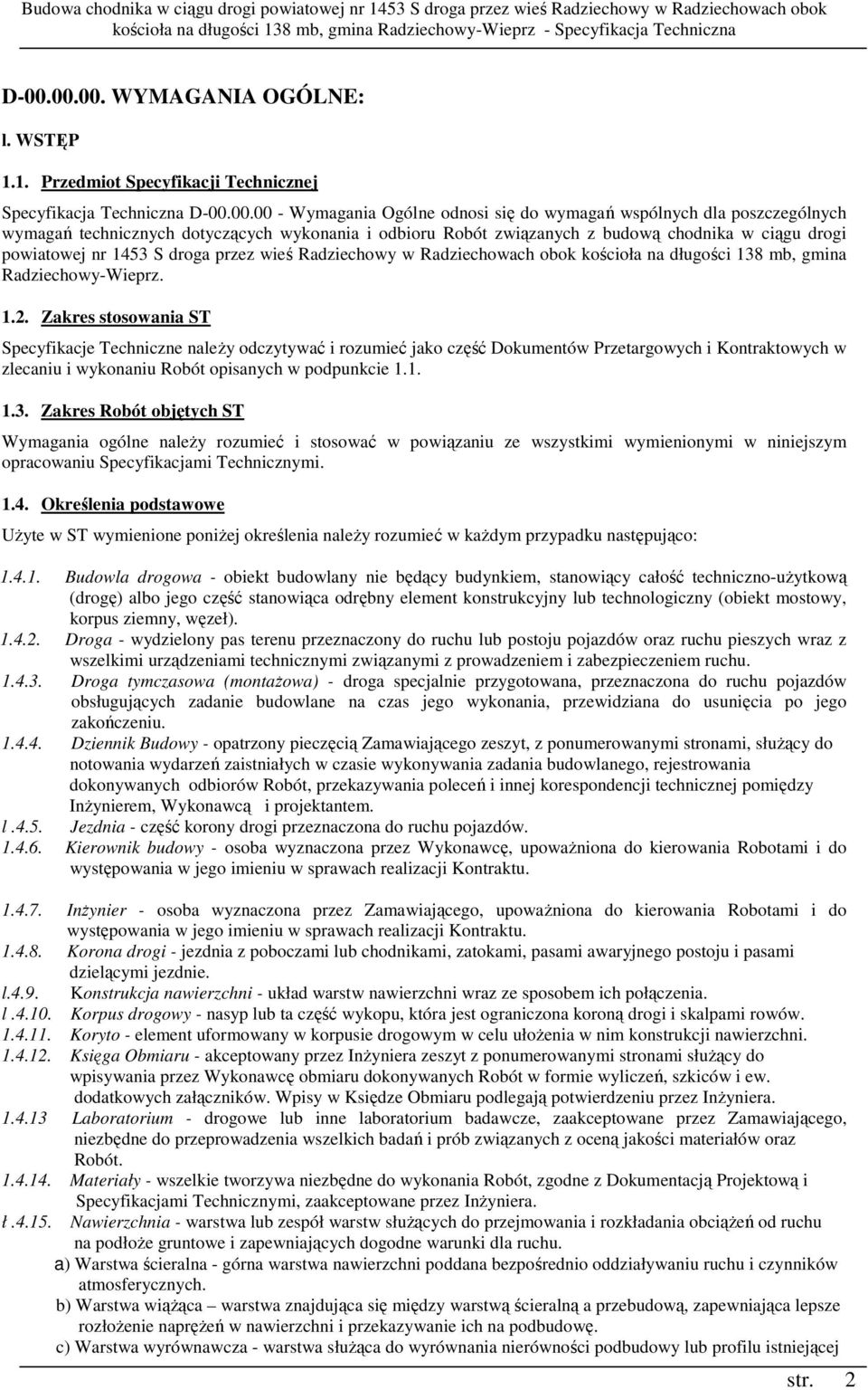 Radziechowy-Wieprz. 1.2.