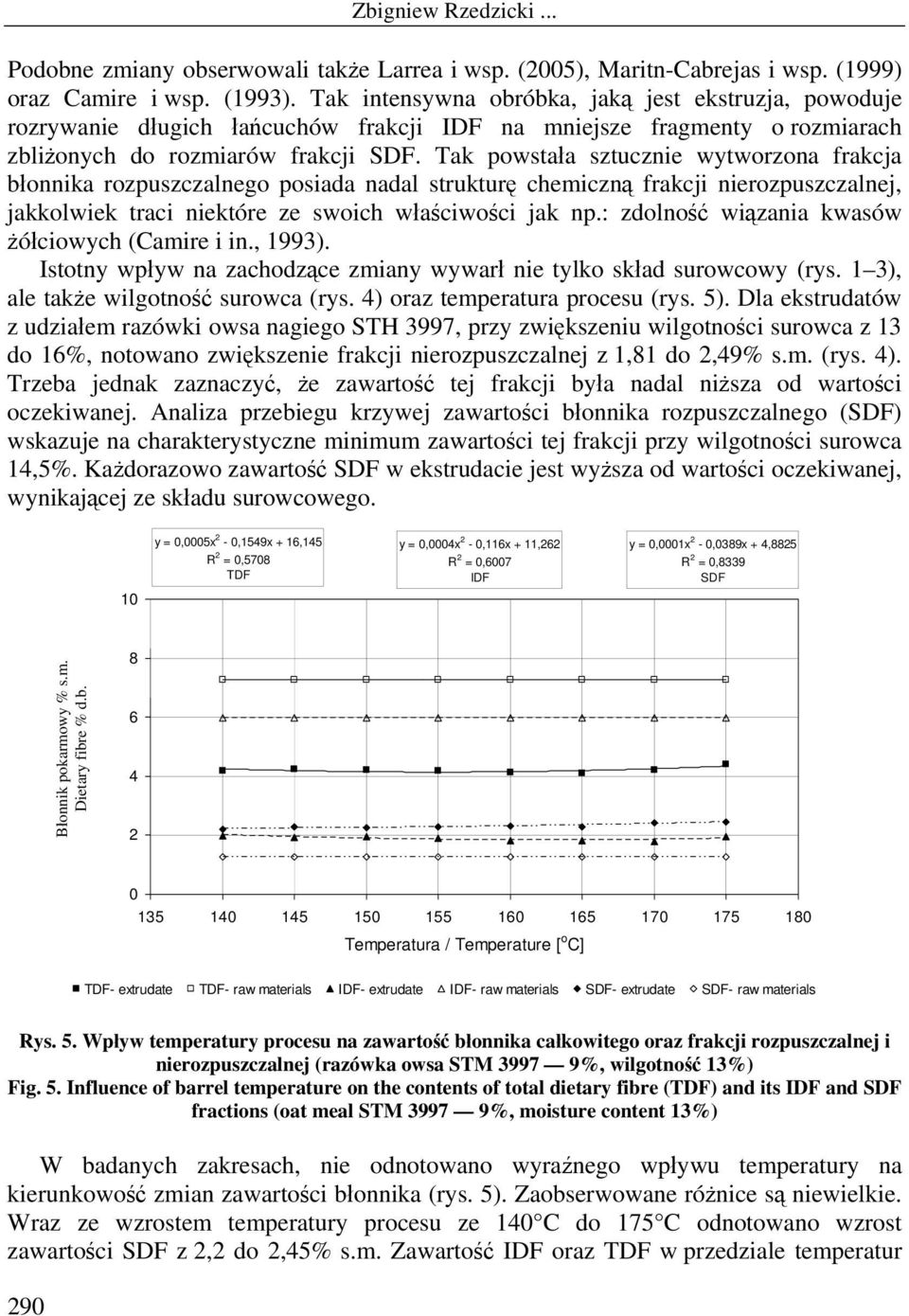 Tak powstała sztucznie wytworzona frakcja błonnika rozpuszczalnego posiada nadal strukturę chemiczną frakcji nierozpuszczalnej, jakkolwiek traci niektóre ze swoich właściwości jak np.