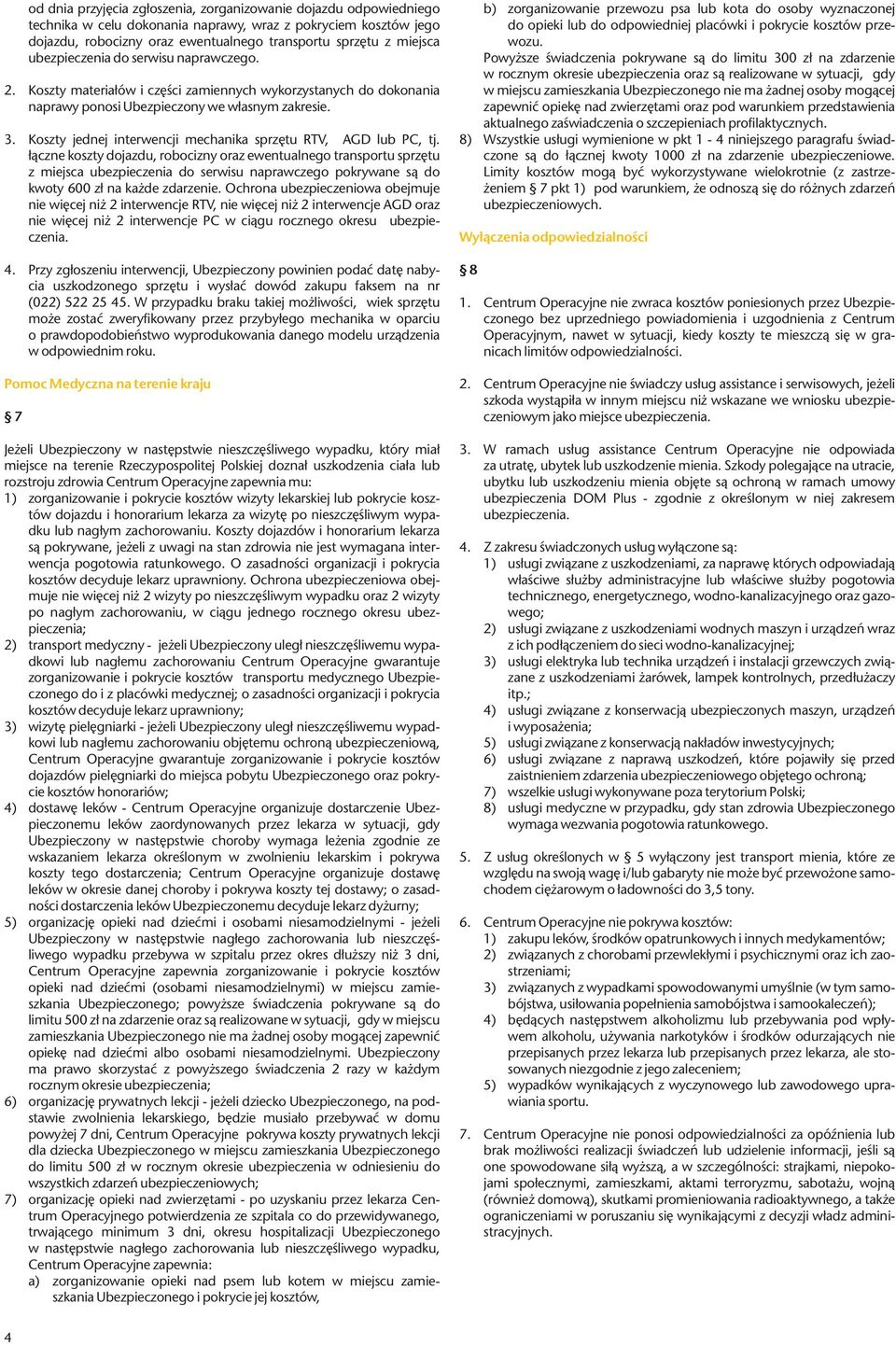 Koszty jednej interwencji mechanika sprzętu RTV, AGD lub PC, tj.