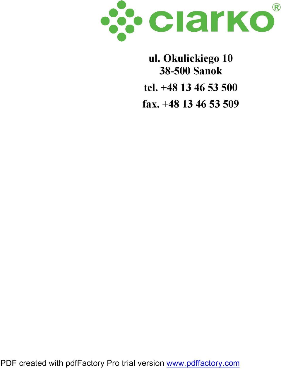 +48 13 46 53 500