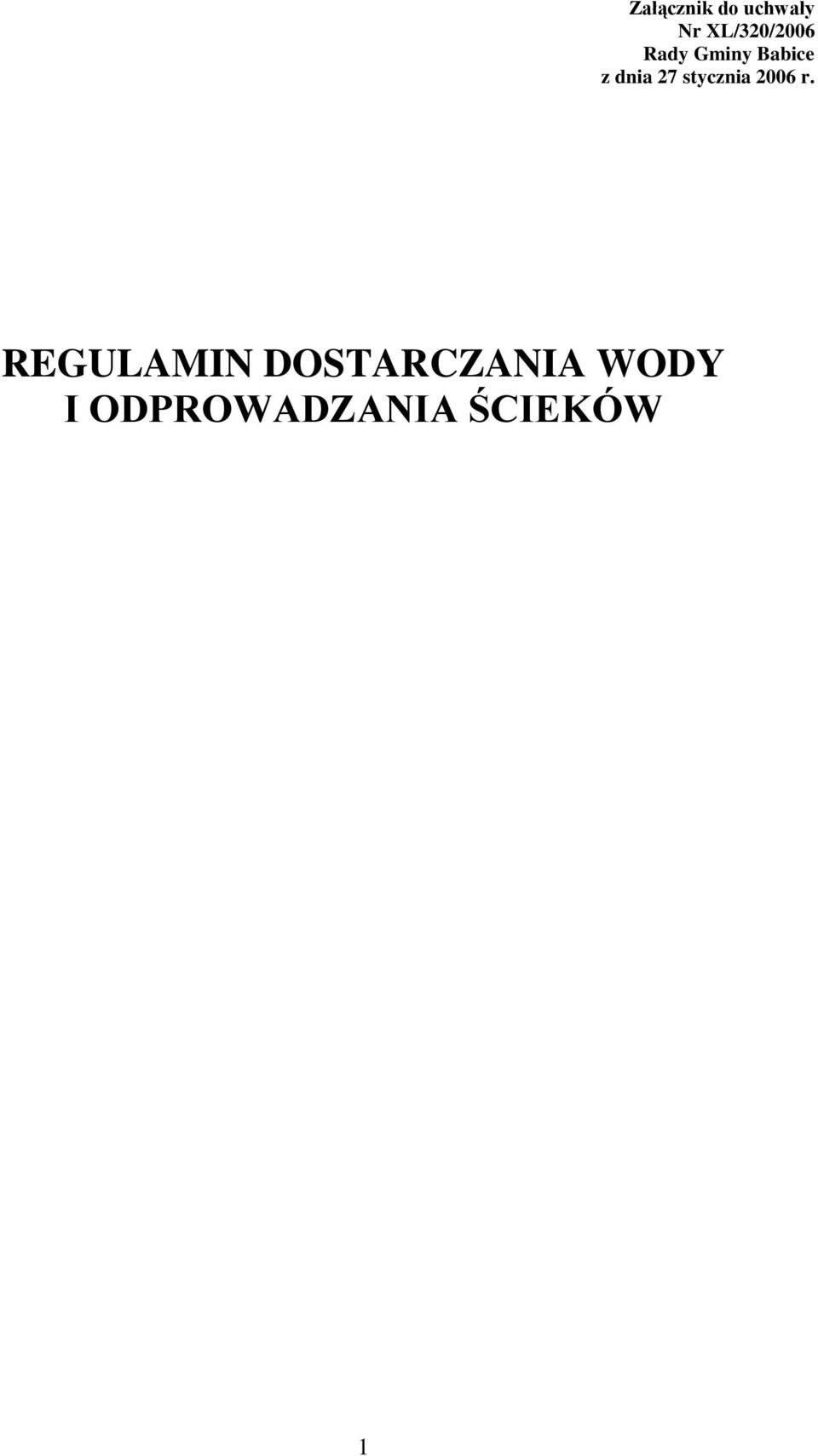 dnia 27 stycznia 2006 r.